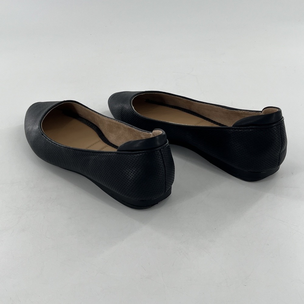 Kelly & Katie Ballet Flat Womens Black 11 M Laser Cut Perfoated Slip‎ On Arlie - Picture 6 of 14